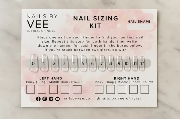 Nail Sizing Kit Actual Image