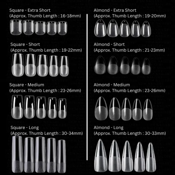 Select Nail Shape Part 2